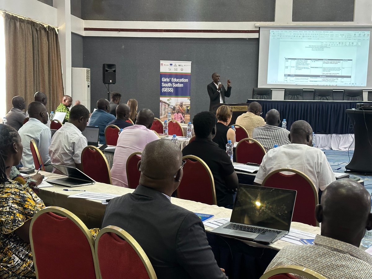 We have commenced a week-long Bi-annual Review, Planning &amp; Budgeting workshop in Juba, bringing together all GESS implementing partners from across #SouthSudan to plan for the year ahead.

The workshop was opened by <a href="/AbolKuyok/">Kuyok Abol Kuyok, DPhil</a>, the Undersecretary at the @MinistrySsd.