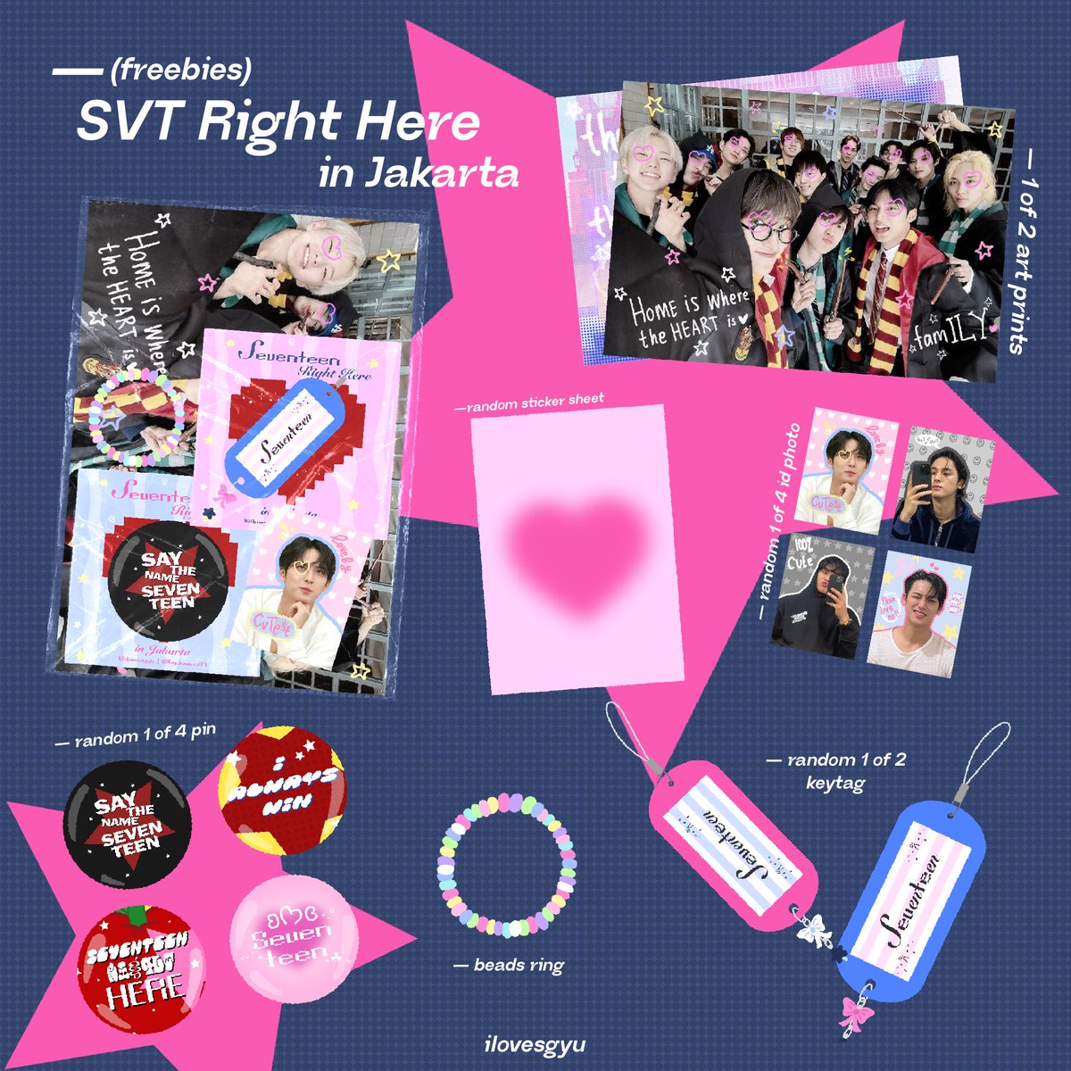 🍓 — freebies SVT Right Here in Jakarta by <a href="/ilovesgyu/">ra ♡</a> 🍓

🏄🏻‍♀️ JIS - 8 Feb 2025 / Day1
🎟️ rt &amp; like this tweet
🩰 dont sell or throw it away 🙅🏻‍♀️
🐟 kindly tag me if you get one >_O