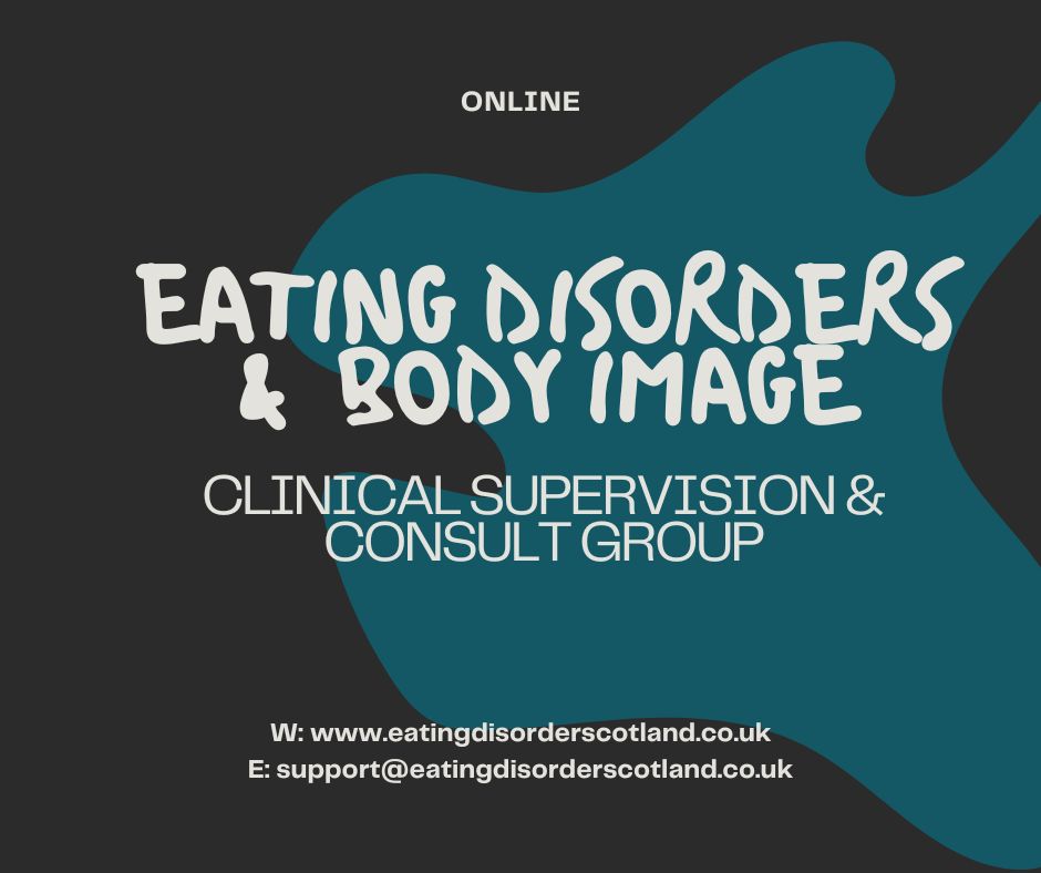 TalkingEDsScot's tweet photo. We're excited to annunce our next Eating Disorders & Body Image Supervision & Consultation Group on 03.02.25. For more info/booking: https://t.co/uUZC2q9DYN #eatingdisorders #therapist #counsellor #psychologist #supervisiongroup #clinicalsupervision https://t.co/vx1PCymgRL