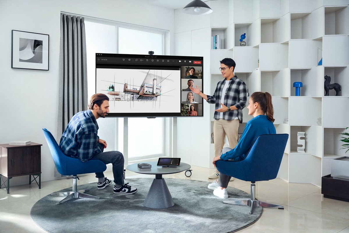 The MAXHUB XT10-WS Kit for Microsoft Teams Rooms comprises of a high-quality BM35 Bluetooth speakerphone, W31 4K webcam, a powerful Intel Core Processor, and a high-resolution console. 

Learn more 👉 bit.ly/3Pao8ip

#TechInnovation #MicrosoftTeams #RemoteWork