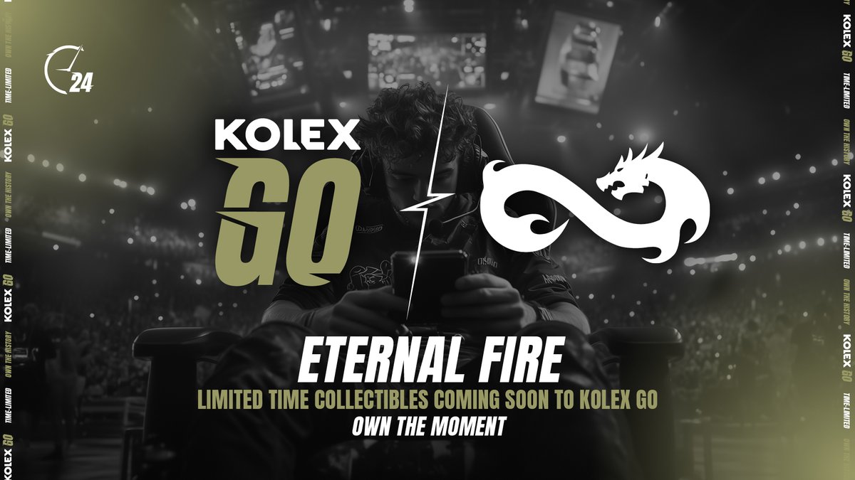 KolexGG's tweet photo. Another exciting partnership is here! We've teamed up with @eternalfiregg to bring some exciting collectibles 🔥

The first drop is coming Jan 16th - 5PM UTC, so make sure to set your alarms ⏰

Learn more here 👇

https://t.co/j5NIaBhMiR https://t.co/WWTI0yh5c0