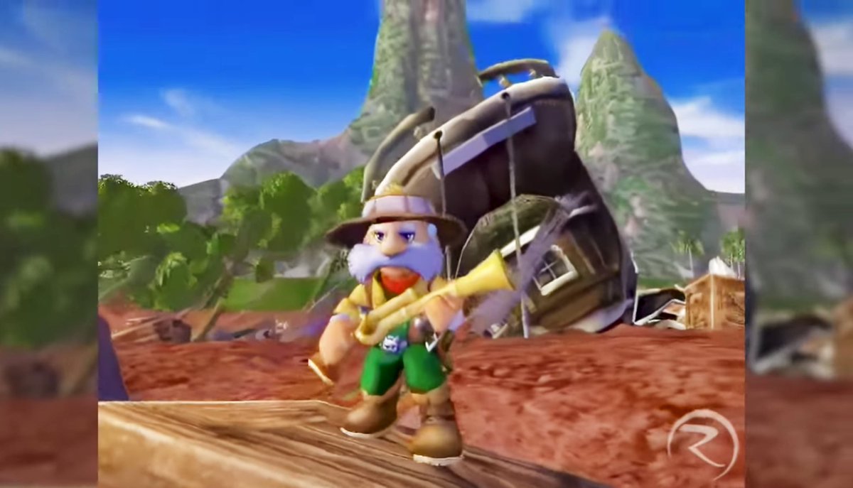 jiggylookback's tweet image. Sabreman Stampede would have been epic. I mean look at this guy!!