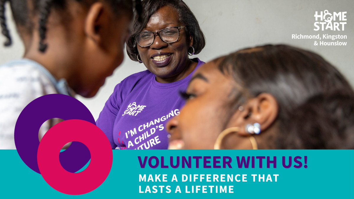 Home-Start Richmond, Kingston & Hounslow (@homestart_rkh) on Twitter photo Want to make a difference in your community? Join our free prep course to gain the skills to support families as a Home-Start #volunteer.
📍 Beavers Children’s Centre, Hounslow
🗓️ Tuesdays, 9:45am–2:30pm, 25th Feb – 1st April
Email erin@homestart-rkh.org.uk to sign up. Want to make a difference in your community? Join our free prep course to gain the skills to support families as a Home-Start #volunteer.
📍 Beavers Children’s Centre, Hounslow
🗓️ Tuesdays, 9:45am–2:30pm, 25th Feb – 1st April
Email erin@homestart-rkh.org.uk to sign up.