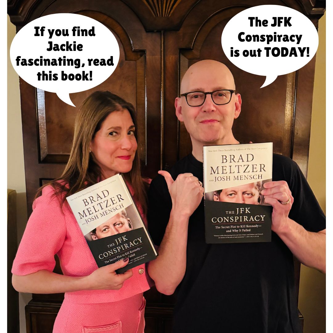 Brad Meltzer (@bradmeltzer) on Twitter photo Like and share this and Brad will pick 5 of you to get free copies of THE JFK CONSPIRACY. Buy it here: bit.ly/JFKConspiracy.
It’s about the true, little-known plot to kill Kennedy right before his Inauguration.
Written again with the great <a href="/joshmensch/">Josh Mensch</a>. #booktwt #books Like and share this and Brad will pick 5 of you to get free copies of THE JFK CONSPIRACY. Buy it here: bit.ly/JFKConspiracy.
It’s about the true, little-known plot to kill Kennedy right before his Inauguration.
Written again with the great <a href="/joshmensch/">Josh Mensch</a>. #booktwt #books
