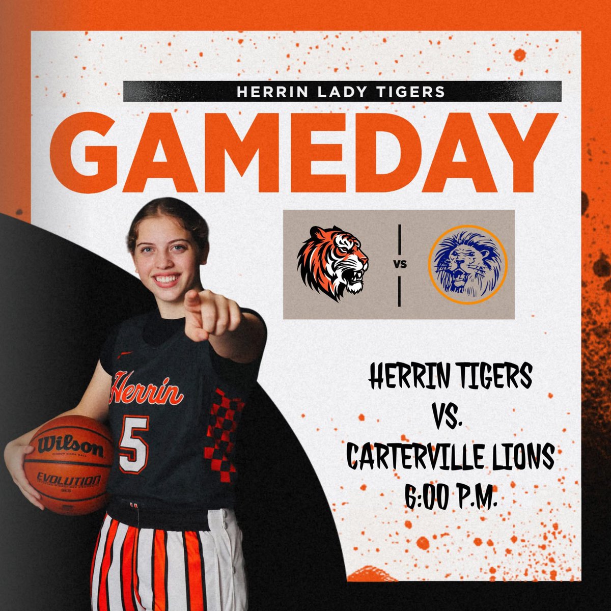 Lady Tigers travel to Carterville tonight!