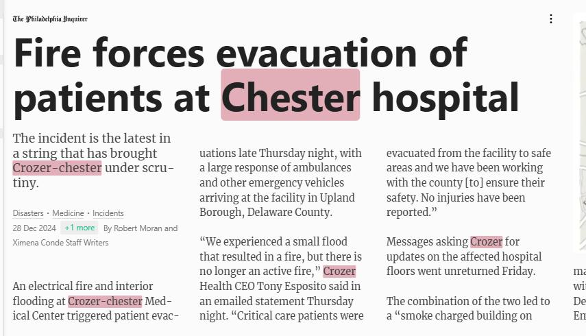 moetkacik's tweet image. Another big hospital ponzi just filed Chapter 11. 
In 2018 2 serial grifters &amp;amp; Leonard Green Partners embezzled &amp;gt;$650 million from the Prospect hospital chain
Now it's $3-4 billion in the hole
One Prospect hospital just flooded AND caught fire TWICE in a single week over Xmas