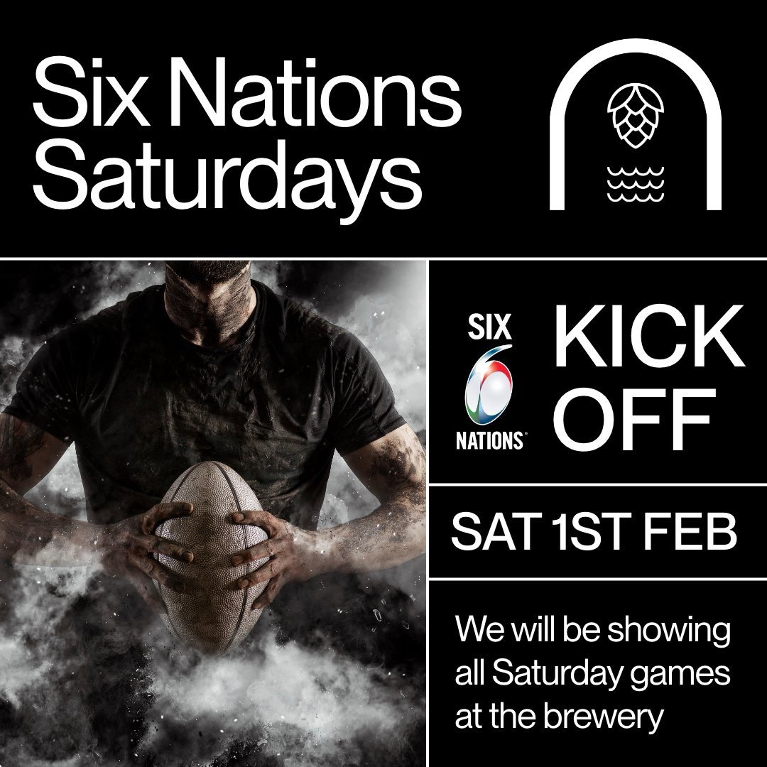 8ArchBrewing's tweet photo. RUGBY SATURDAYS 🏉

Are you a fan of the Six Nations??

Well you're in luck as we’re showing all Saturday games at our taproom throughout the competition.

There will be a screen in our bar area downstairs and our upstairs seating area so plenty of space for everyone! https://t.co/Y7IoEVozuO