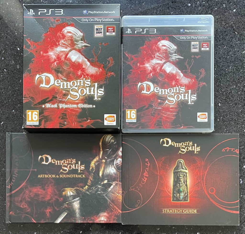 DazzaFett's tweet photo. This Demon’s Souls PS3 Limited Edition is one of the Highlights of my PS3 collection 🥰

#demonssouls #soulsborne #fromsoftware https://t.co/LFdCXJU3AJ