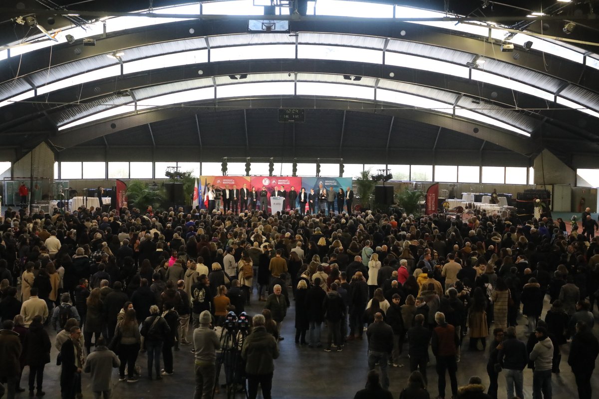 2024 a été une année de réussites et de grandes réalisations pour l'<a href="/umontpellier/">Université de Montpellier</a>. Malgré un contexte budgétaire difficile, c'est sous le signe de l'optimisme que j'ai présenté mes vœux à la communauté universitaire et aux partenaires de l'<a href="/umontpellier/">Université de Montpellier</a> pour 2025 ! Bonne année !