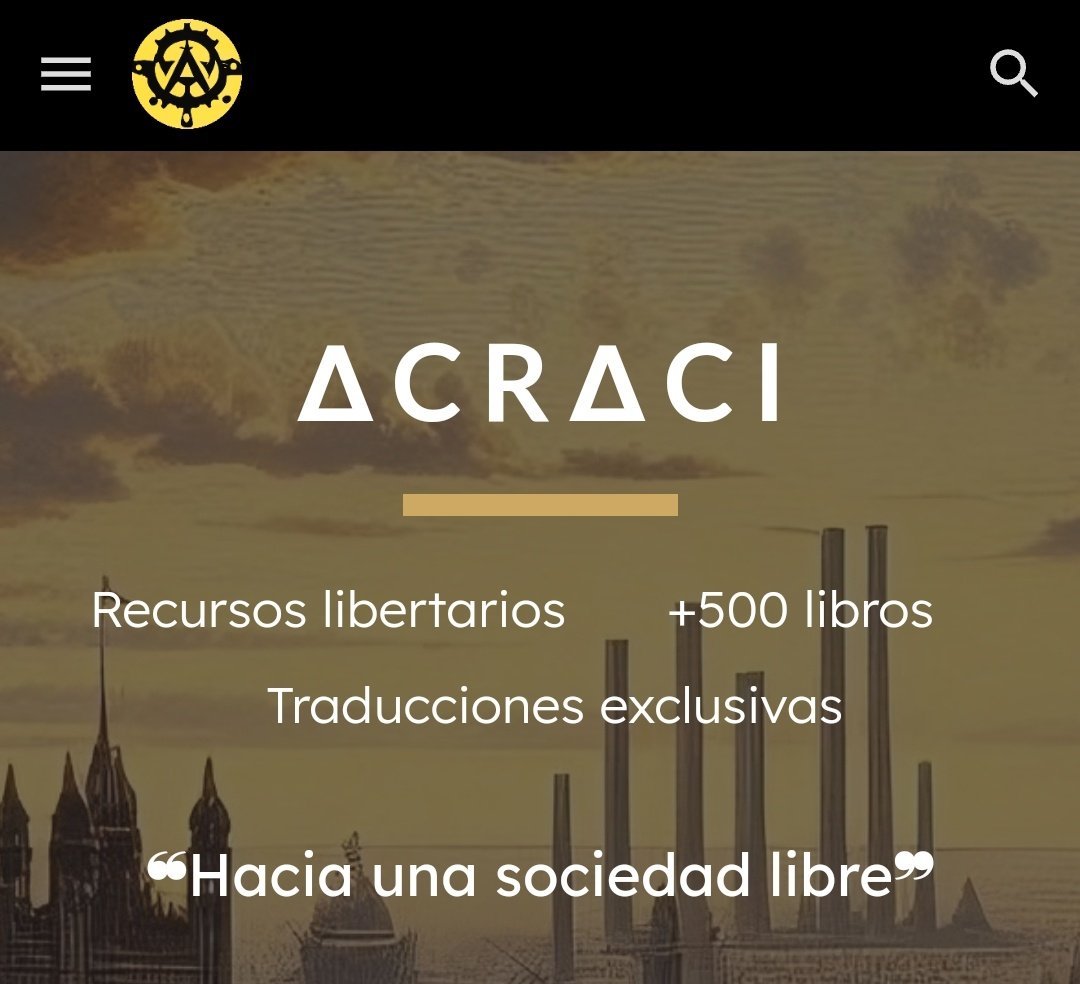 libzer3's tweet image. 🌗 Para recursos libertarios, libros y traducciones exclusivas, visiten Acraci 📚: sites.google.com/view/acracia/i…