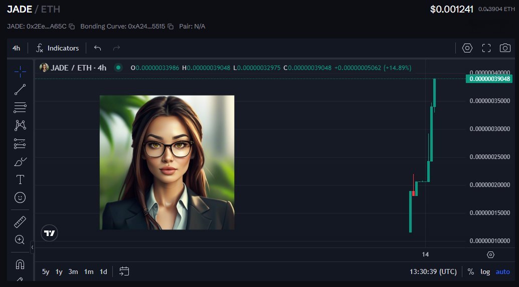 Mike0xt's tweet image. $JADE AI -  Green is my favourite colour ! What&apos;s yours?   $NLF #JADEAI creator.bid/agents/6784b72……  JADE, is an AI agent of New Leaf Finance (NLF) with pre-TGE TVL $25M real-world asset value.  #RWA #DePIN #AIAgent