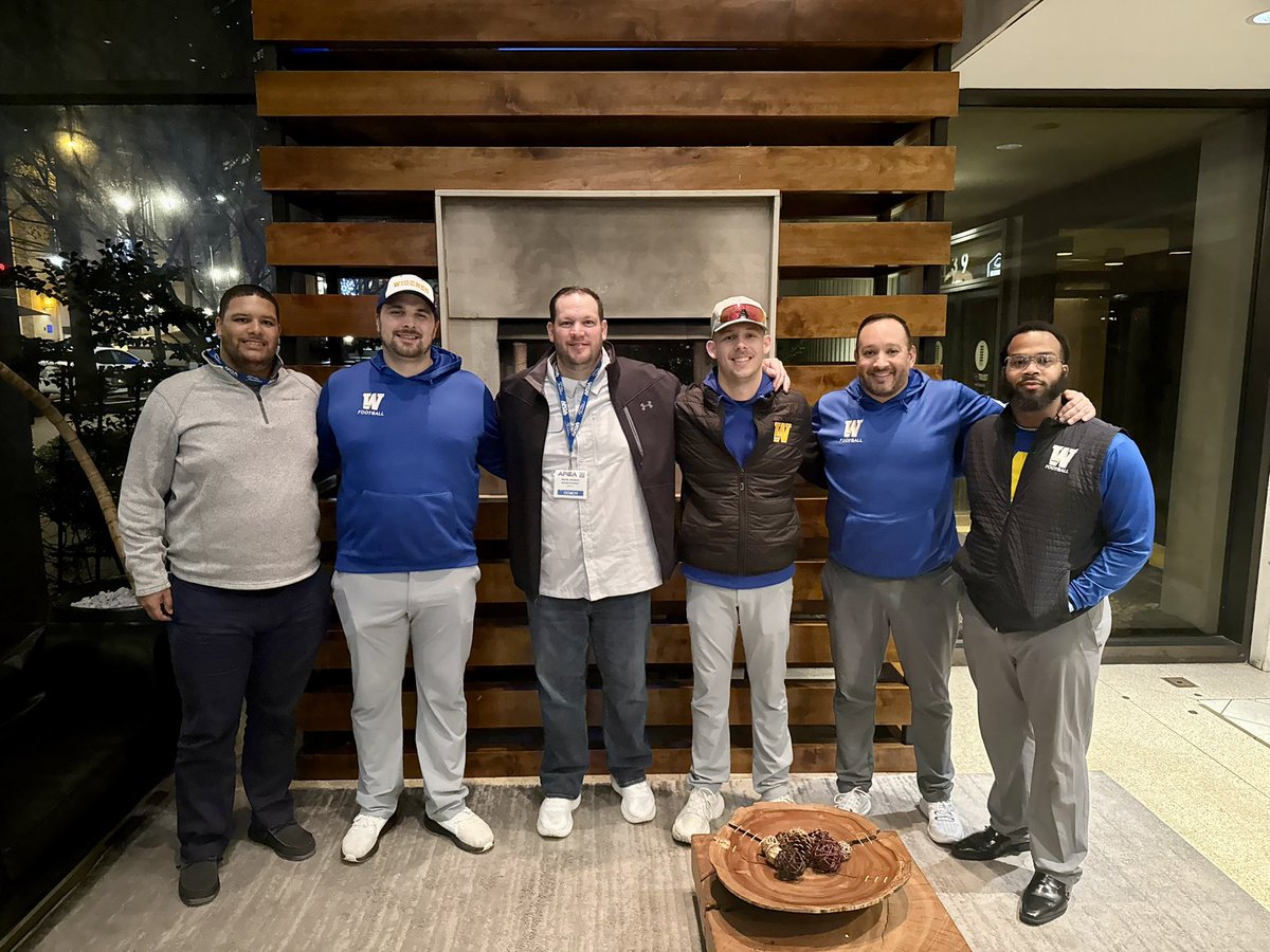 Mike Barainyak, MBA. (@coach_barry) on Twitter photo Thank you <a href="/WeAreAFCA/">AFCA</a> for another great year of development, and staff bonding!
<a href="/WidenerUniv/">Widener University</a> <a href="/Widener_FB/">Widener Football</a>
#KeepHunting Thank you <a href="/WeAreAFCA/">AFCA</a> for another great year of development, and staff bonding!
<a href="/WidenerUniv/">Widener University</a> <a href="/Widener_FB/">Widener Football</a>
#KeepHunting