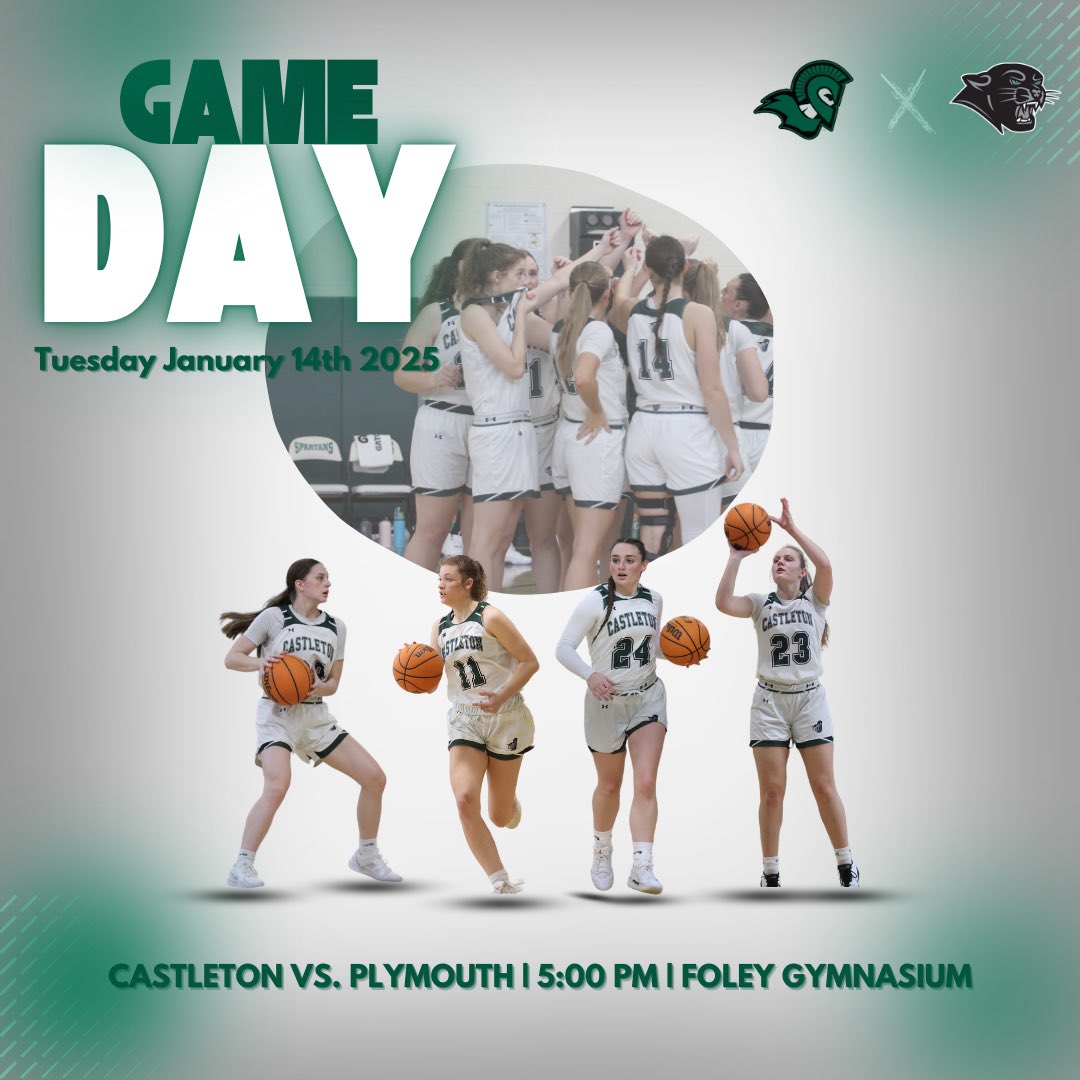 ᴏɴ ᴛʜᴇ ʀᴏᴀᴅ..

Traveling to Plymouth to take on the Panthers for an LEC match up ‼️ Tip- off at 5:00 PM! 

#WeAreCastleton #GoSpartans
