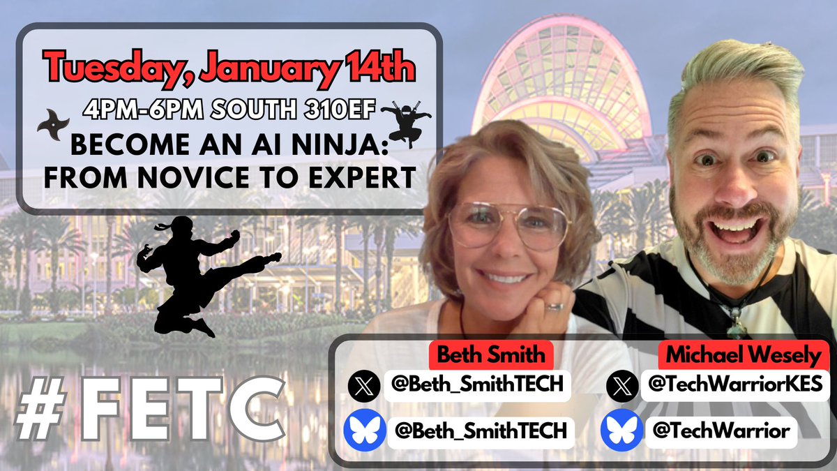 Michael Wesely ✈VSTE25 ✈FETC26 ✈TCEA26✈️ISTE26 tweet media