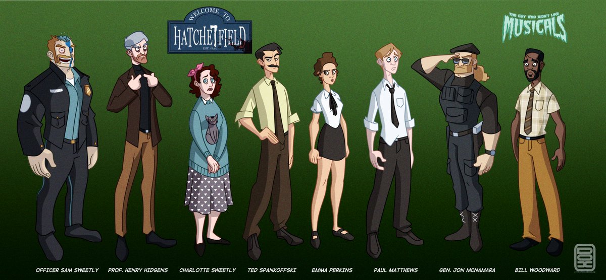Phylodox's tweet photo. More @TeamStarKid fan art! This time for "The Guy Who Didn't Like Musicals"! #hatchetfield #starkid #digitalart #art #fanart https://t.co/zidXoxCUYH
