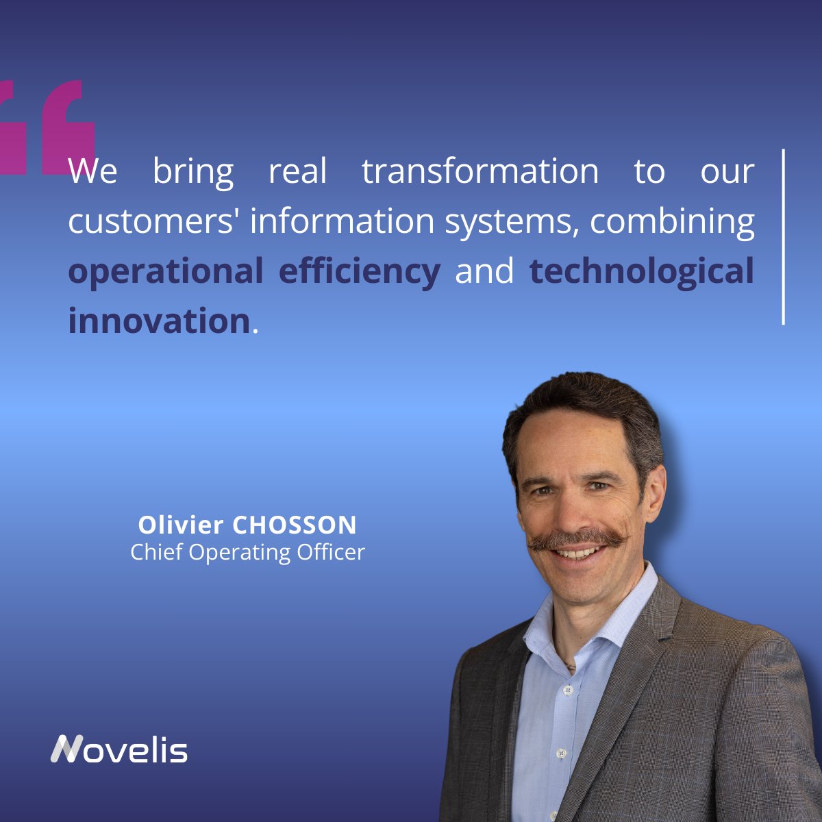 🎯 At Novelis, we help clients transform their IT systems with tailored solutions, combining process assessment, optimization, and innovation.

💡 Our goal: operational efficiency powered by technology.

👉 Learn more: novelis.io/contact-us/

#Innovation #AI #Automation