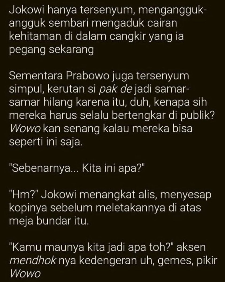 Currentot's tweet photo. @tanyarlfes joko sama wowo pernah hts-an https://t.co/sd3lpo4T7O