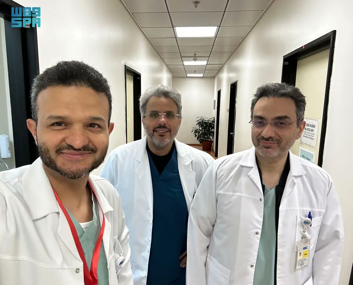 في إنجاز طبي سعودي.. الحبيب والجزائري والعيسى ينجحون بابتكار تقنية طبية متقدمة تتمثل في تطوير دعامة مبتكرة لعلاج أمراض فقرات الرقبة وتحسين جودة الحياة للمرضى.
spa.gov.sa/N2242418
#واس_علمي