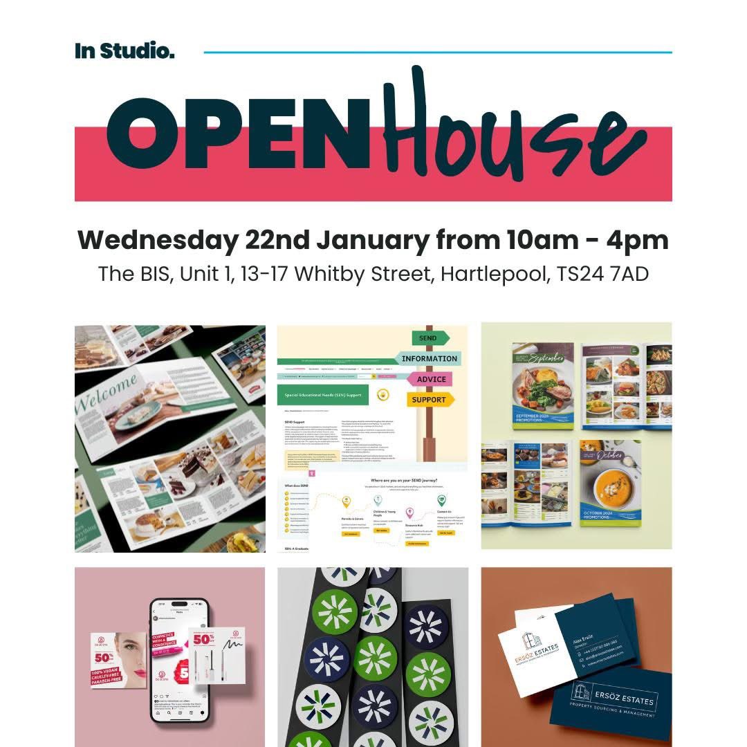 We'll be hosting an open house on Wednesday 22nd January! Pop by anytime between 10am and 4pm. 

Current customer or interested in working with us, join us for a no obligation, friendly chat. Refreshments, meet our talented team, and see how we can elevate your business.