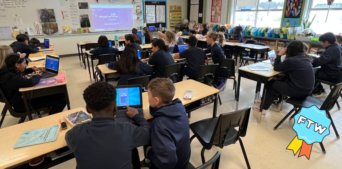 This morning we tried out <a href="/99mathgame/">99math</a> as a class. Such a fun way to practice math facts and patterning! <a href="/stpetersmilton/">St. Peter C.E.S.</a>