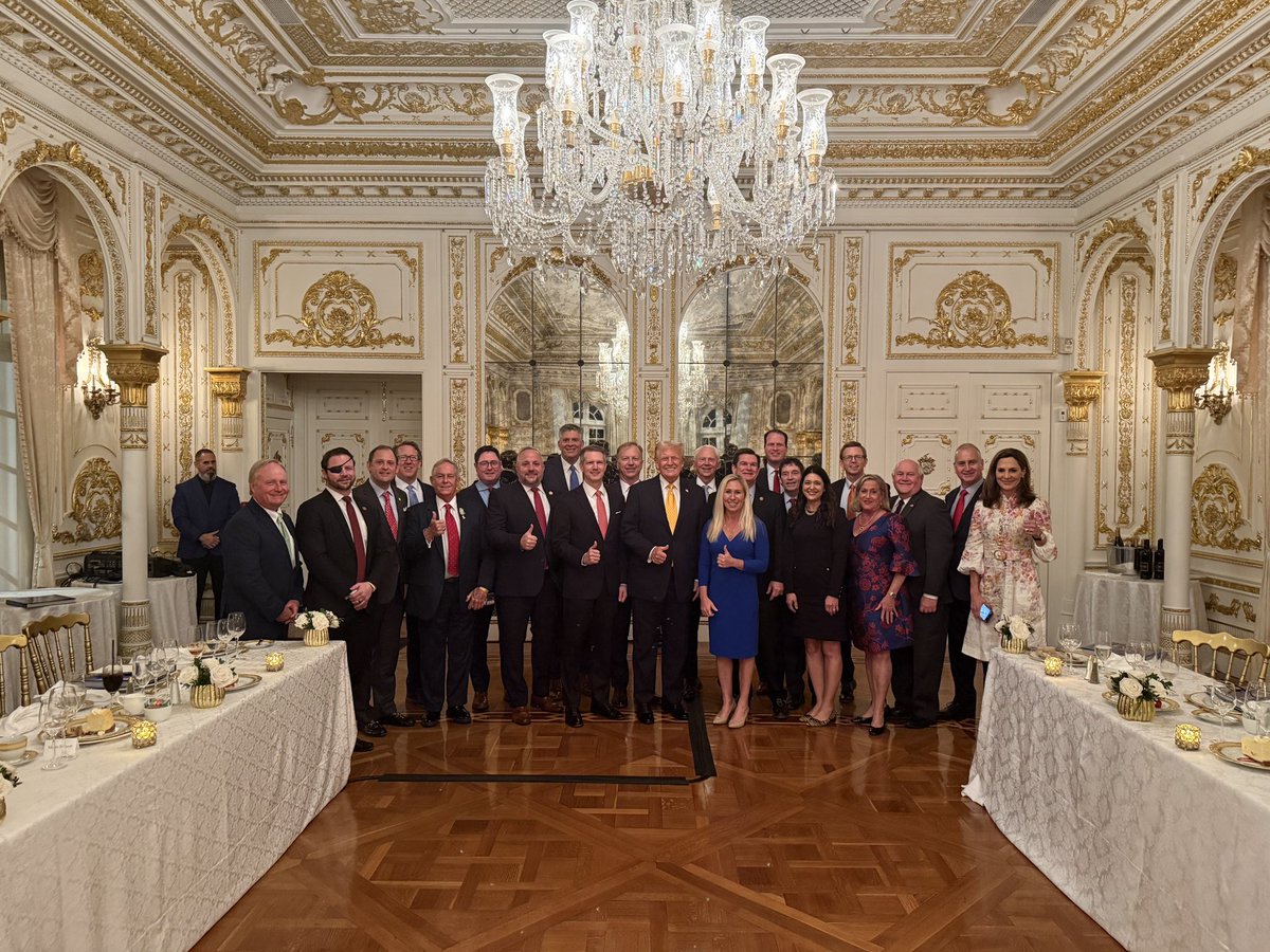 Rep. Jack Bergman (@repjackbergman) on Twitter photo Ready to deliver results to put America First!
Honored to join President <a href="/realDonaldTrump/">Donald J. Trump</a> and some of my colleagues this weekend to dig in to the work we have ahead of us as we seek to keep our promises to the American people.
🇺🇸 Ready to deliver results to put America First!
Honored to join President <a href="/realDonaldTrump/">Donald J. Trump</a> and some of my colleagues this weekend to dig in to the work we have ahead of us as we seek to keep our promises to the American people.
🇺🇸