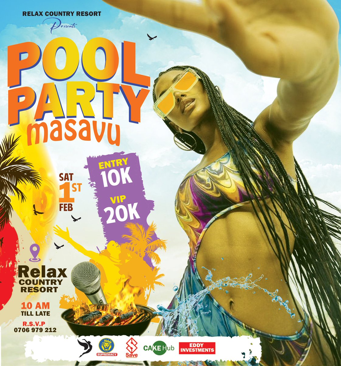 This year's edition is POOL PARTY Masavu, Wet &amp; Wild.