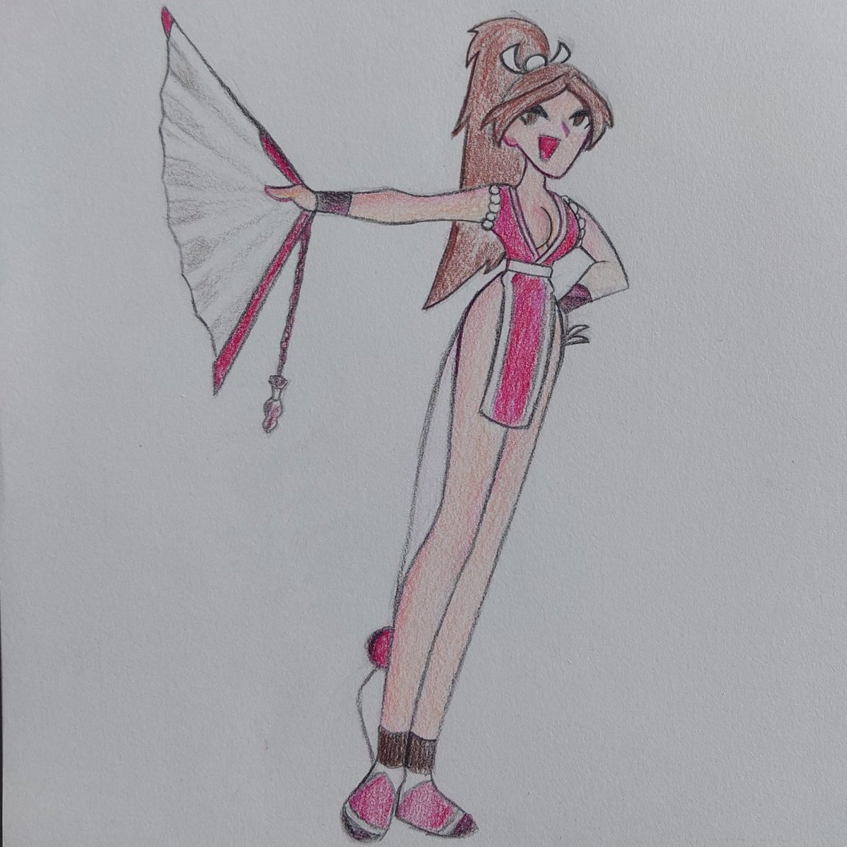 Mai Shiranui Win Pose