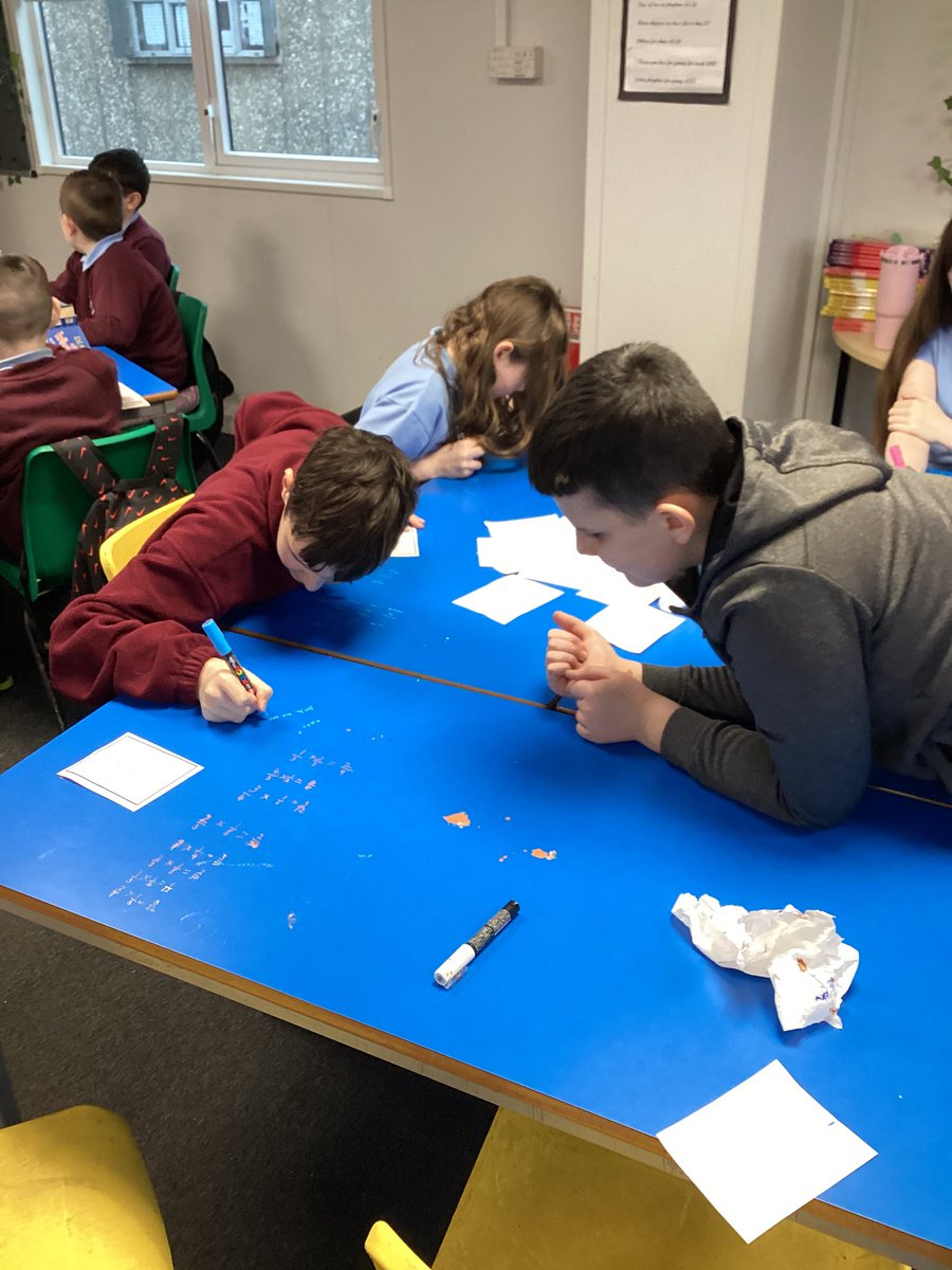 KeirHardieMem's tweet photo. Active maths helping primary 7 to practise a range of skills relating to fractions. #ActiveMaths https://t.co/WWkbRkpPcB