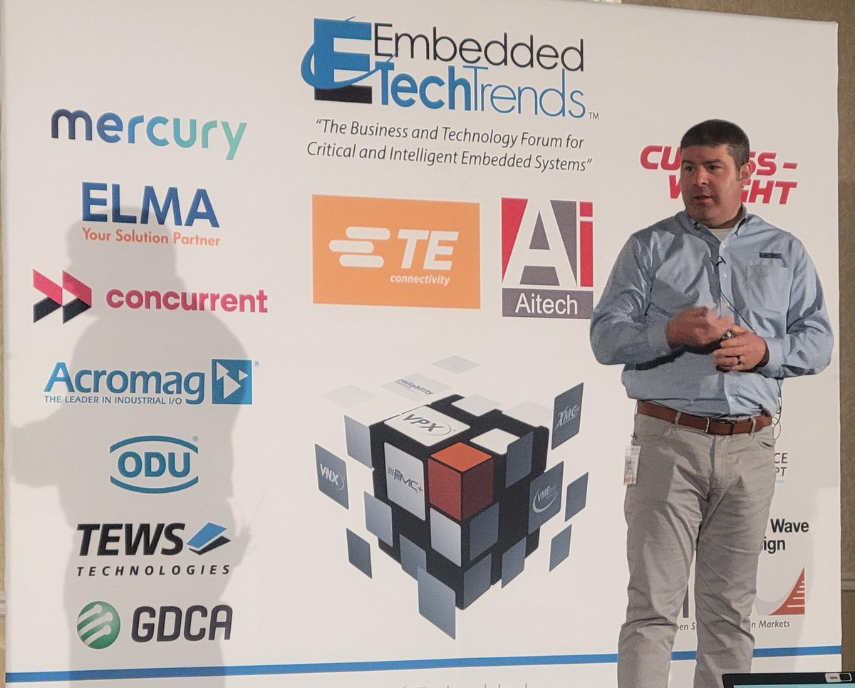 military_cots's tweet image. Open #standard SoMs used in high-performance, small-form-factor systems: Matt Burns from @SamtecInc addresses the #ETT2025 audience
#EmbeddedTechTrends #ETT @VitaTechnology