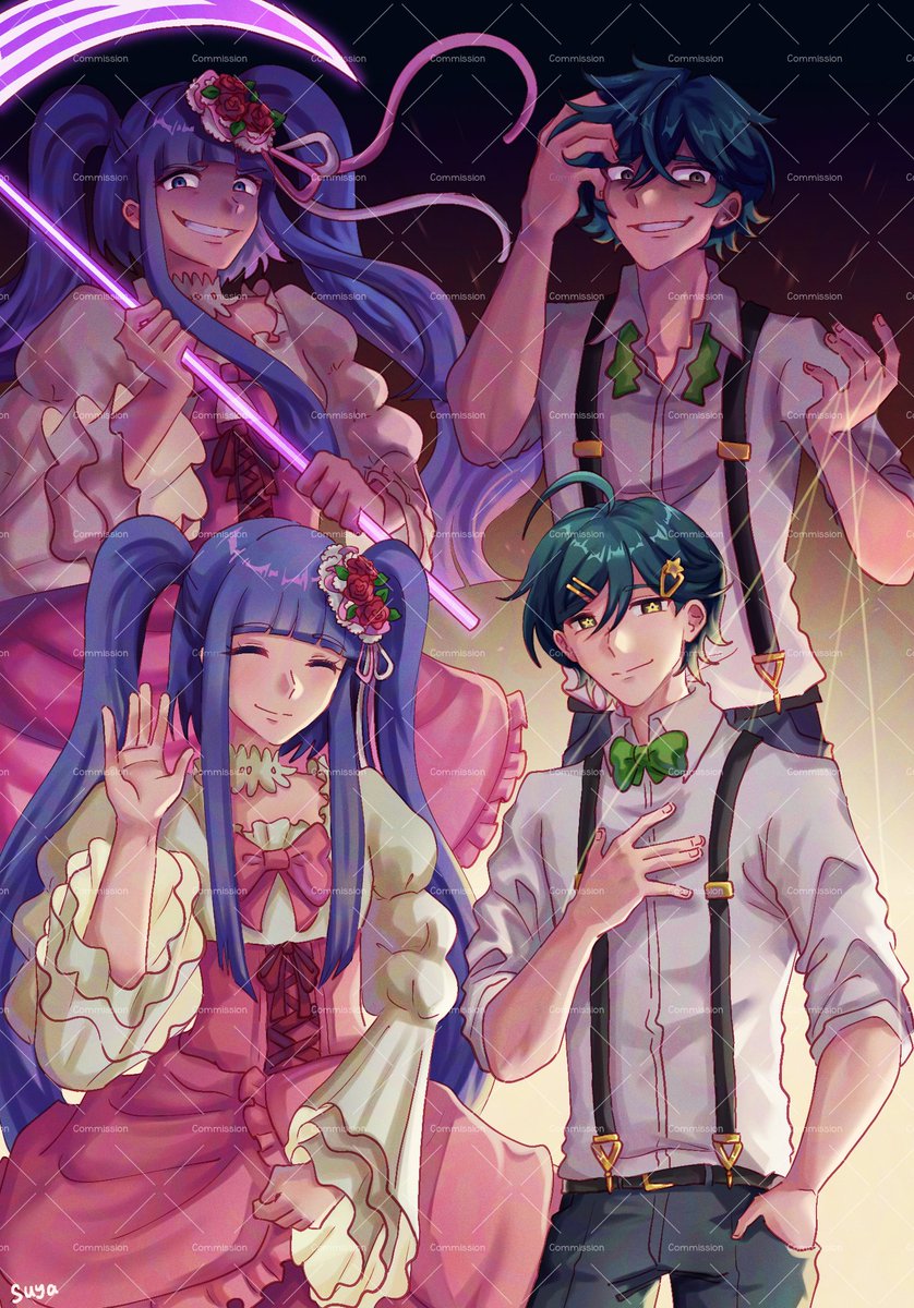 _zzsuya's tweet photo. Commission for Psyralov #umineko #drdt https://t.co/zxzVG2FDLd