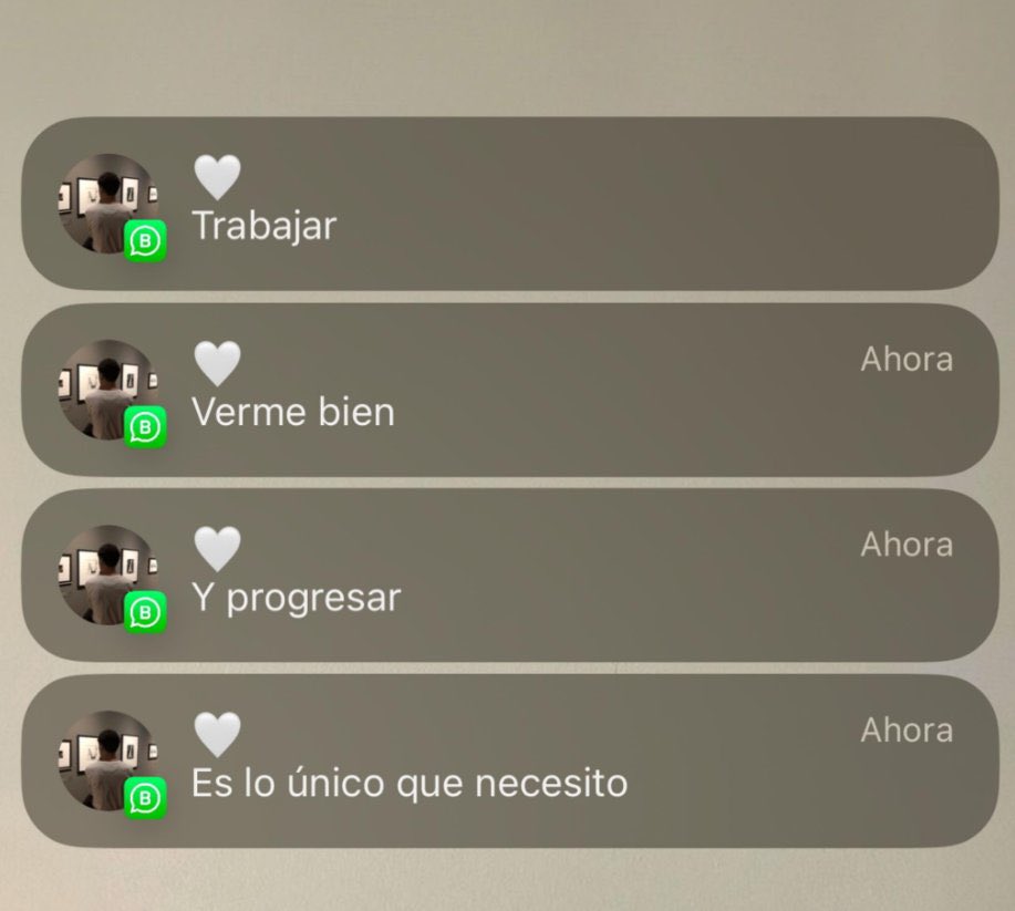 Es lo único que necesito.