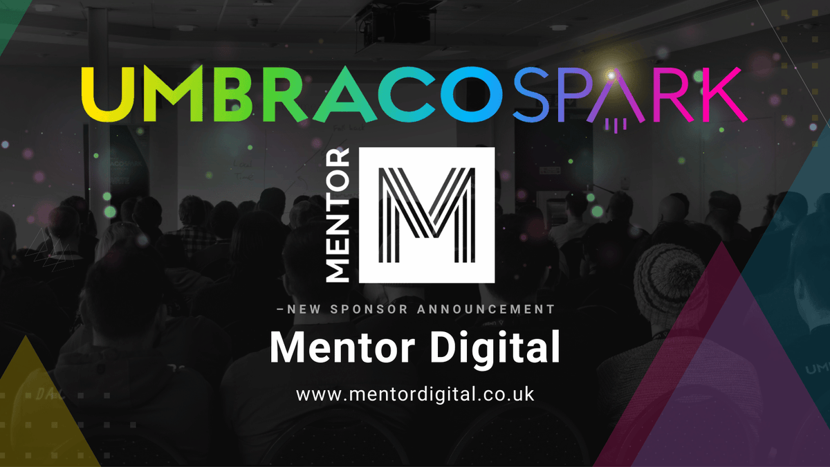 Umbraco Spark (@umbracospark) on Twitter photo 📢 SPONSOR NEWS 📢
<a href="/mentordigital/">Mentor Digital</a> will be returning this year to sponsor the #umbracospark conference. We are hugely grateful for this returned support.
It's not too late - we have limited slots left. If you are interested, drop us an email at umbracospark@gibedigital.com 📢 SPONSOR NEWS 📢
<a href="/mentordigital/">Mentor Digital</a> will be returning this year to sponsor the #umbracospark conference. We are hugely grateful for this returned support.
It's not too late - we have limited slots left. If you are interested, drop us an email at umbracospark@gibedigital.com