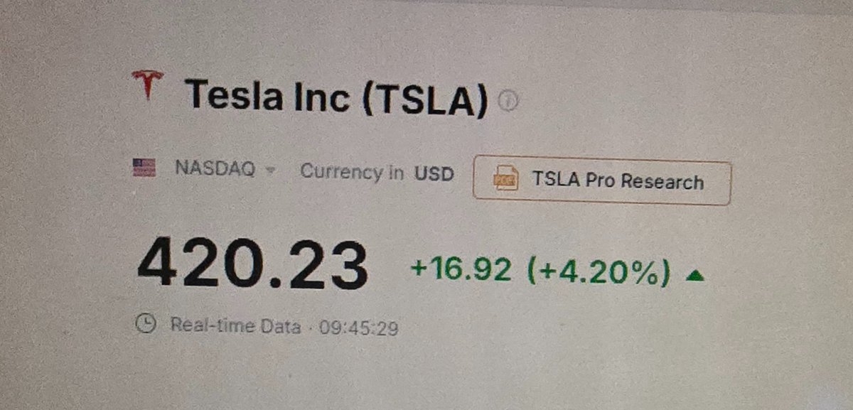 Have a wonderful 0x1.4p+4 0x1.9p+4 <a href="/elonmusk/">Elon Musk</a> <a href="/realDonaldTrump/">Donald J. Trump</a> 
#TSLA