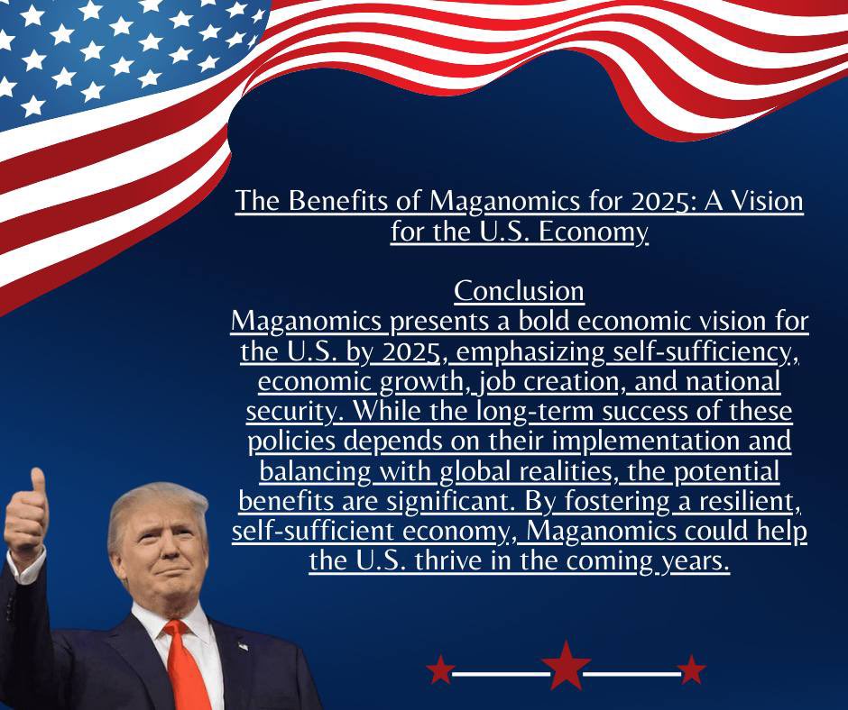 It all adds up. <a href="/Benzinga/">Benzinga</a> <a href="/realDonaldTrump/">Donald J. Trump</a> <a href="/DonaldJTrumpJr/">Donald Trump Jr.</a> 

Maganomics will re shape the economy. 

#maganomics