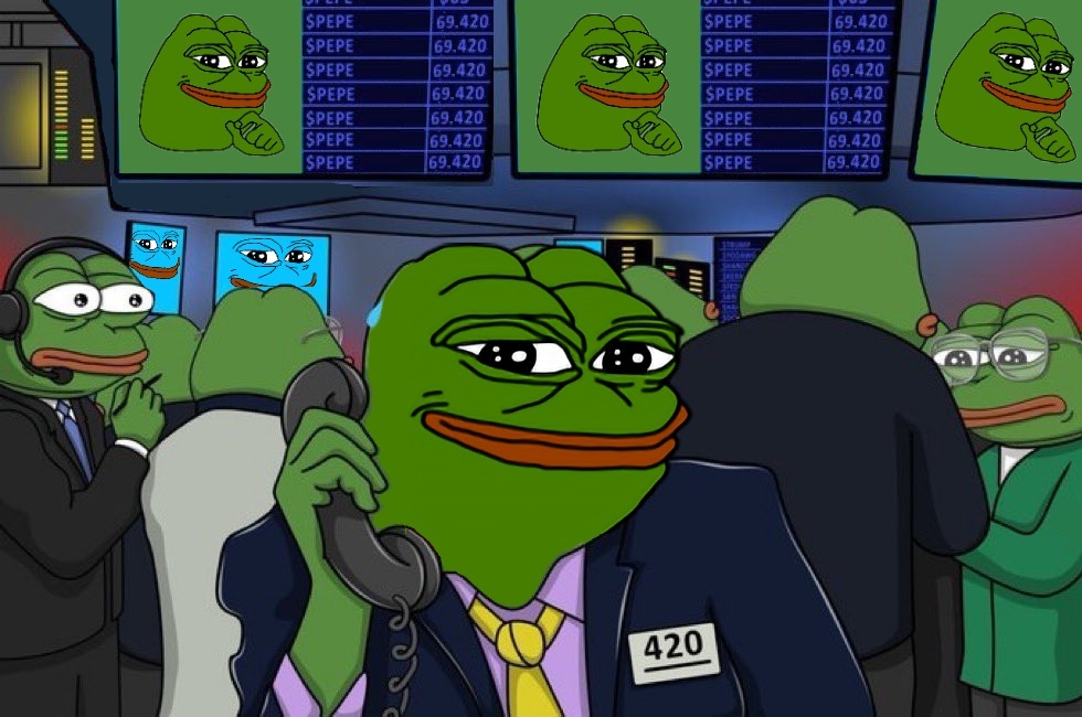 The market is good. 
Let's see what happens this week.
$PEPE  TO $420B