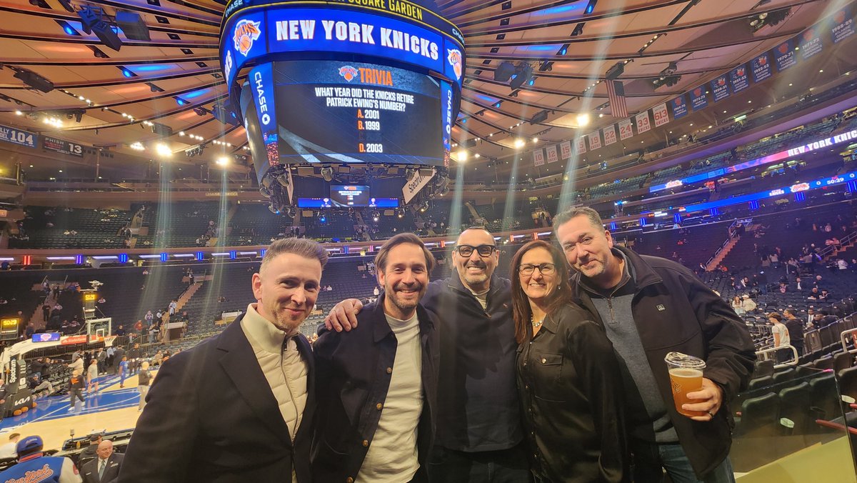 SplashAccess's tweet image. 🏀 Our yearly tradition continues to year 3 🗽 🏀 Nothing like a great Knicks game with friends after a hard day&apos;s work at #NRF !! #KnicksFans #Cisco #CiscoMeraki #SplashAccess 🏀 Great night out, Thanks for making the night a special one  #EveryAngle #Boundless @david owens…
