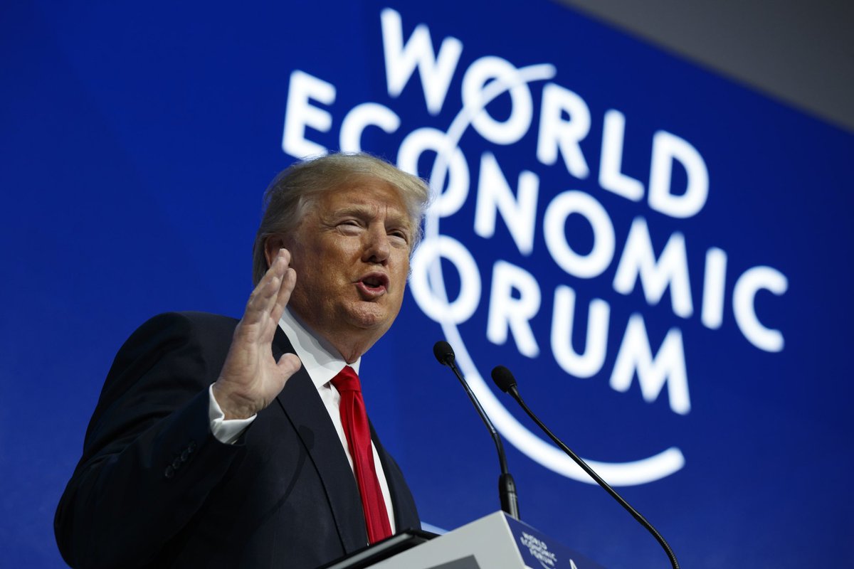 Donald Trump is expected to appear at this year’s World Economic Forum remotely via video conference. 

Wake up......

They are all part of the same club.....