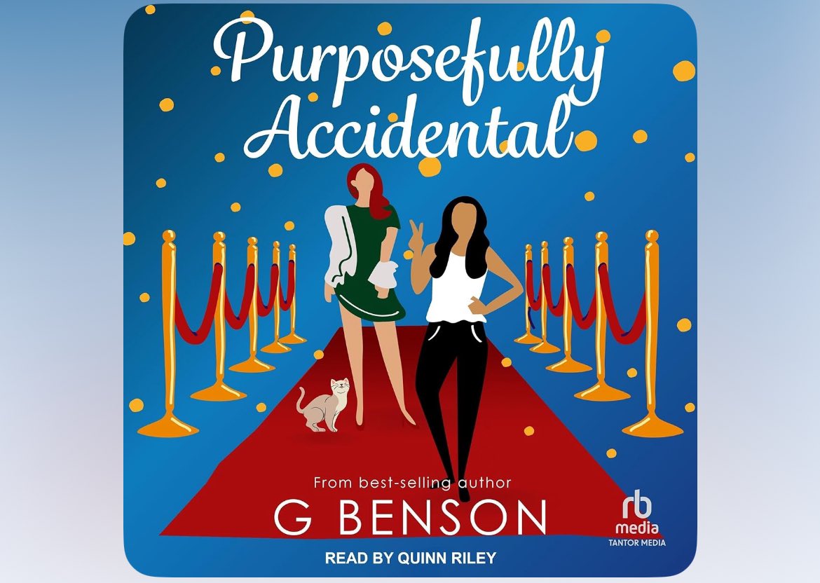 Reading with Caz📚🏳️🌈 (@readingwithcaz) on Twitter photo 🎧🎬🤩 Everything you’d want in a celebrity, love after loss, enemies to lovers romance. I have thoroughly enjoyed the audiobook of Purposefully Accidental by G. Benson exquisitely narrated by Quinn Riley 📸❤️🩹🎧
👇🏻 Check out my review here 👇🏻
goodreads.com/review/show/72… 🎧🎬🤩 Everything you’d want in a celebrity, love after loss, enemies to lovers romance. I have thoroughly enjoyed the audiobook of Purposefully Accidental by G. Benson exquisitely narrated by Quinn Riley 📸❤️🩹🎧
👇🏻 Check out my review here 👇🏻
goodreads.com/review/show/72…