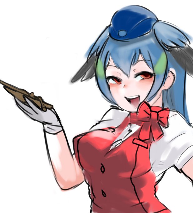 隊長に木彫りのパントガン見せに来るネクソン版リョコウバトさん 