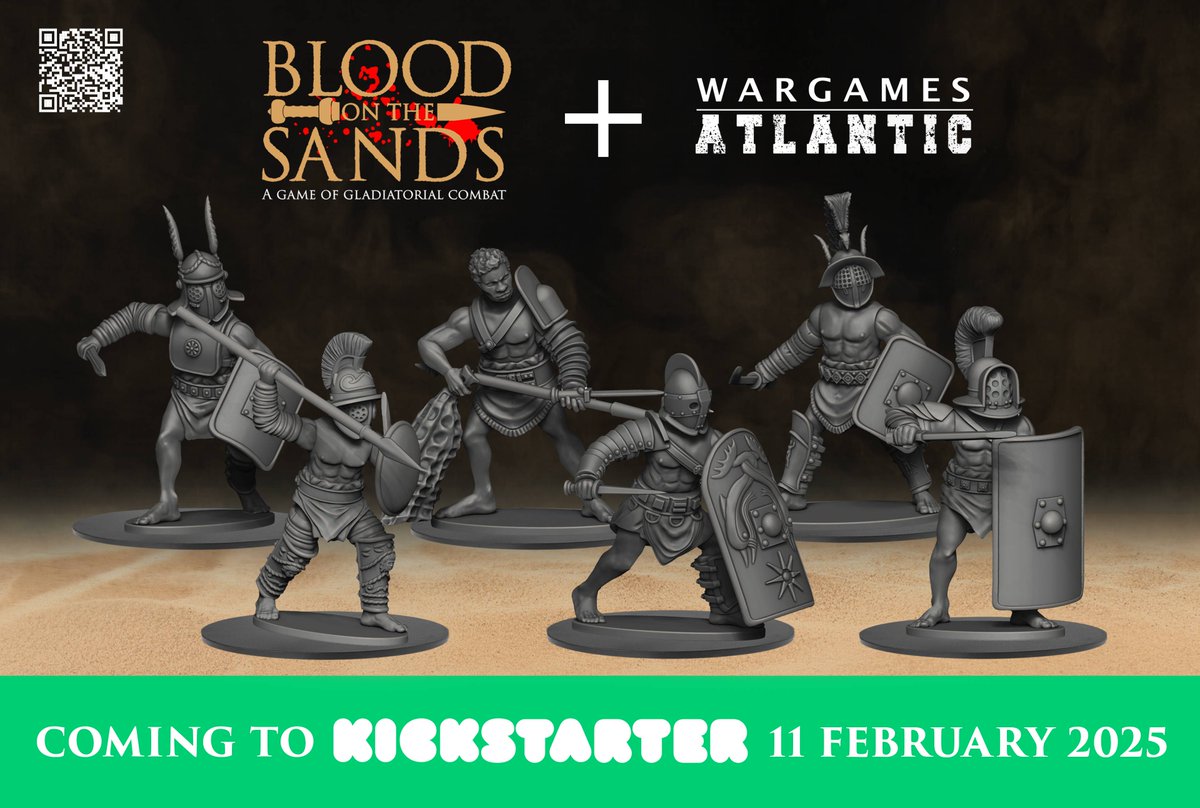 #Wargamingnews: 28mm plastic Gladiators More information on the WSS website: karwansaraypublishers.com/blogs/wss-news…