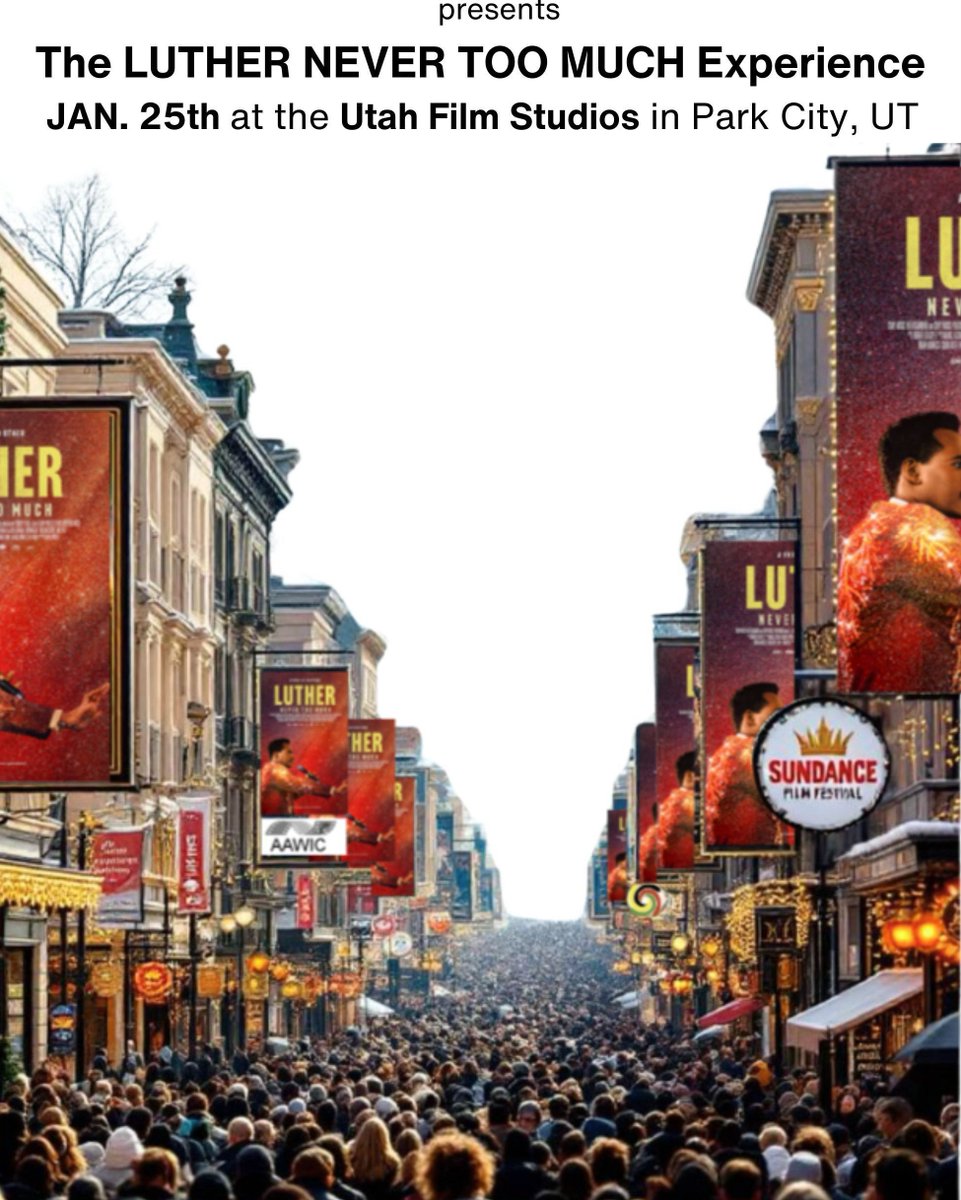 ImageNationUS (@imagenationus) on Twitter photo Join ImageNation at Sundance for the Luther Never too Much experience. 
Link: Vimeo buff.ly/4jhn4XO Join ImageNation at Sundance for the Luther Never too Much experience. 
Link: Vimeo buff.ly/4jhn4XO