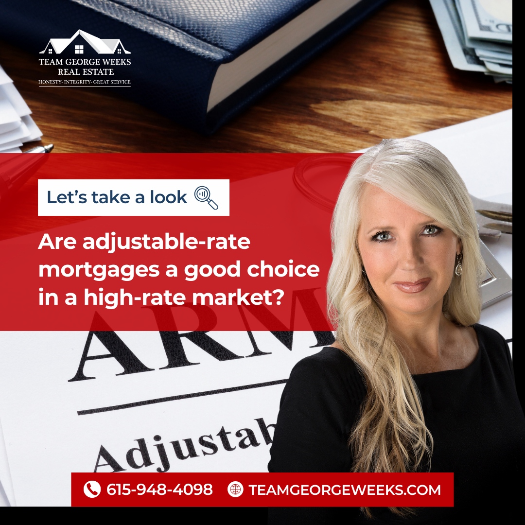 Wondering if adjustable-rate mortgages (ARMs) are a smart choice in today’s high-rate market? Let’s break it down! 📈🏡

In a fluctuating interest environment, ARMs can offer lower initial rates, making them appealing for buyers who plan to move or refinance within a few years...