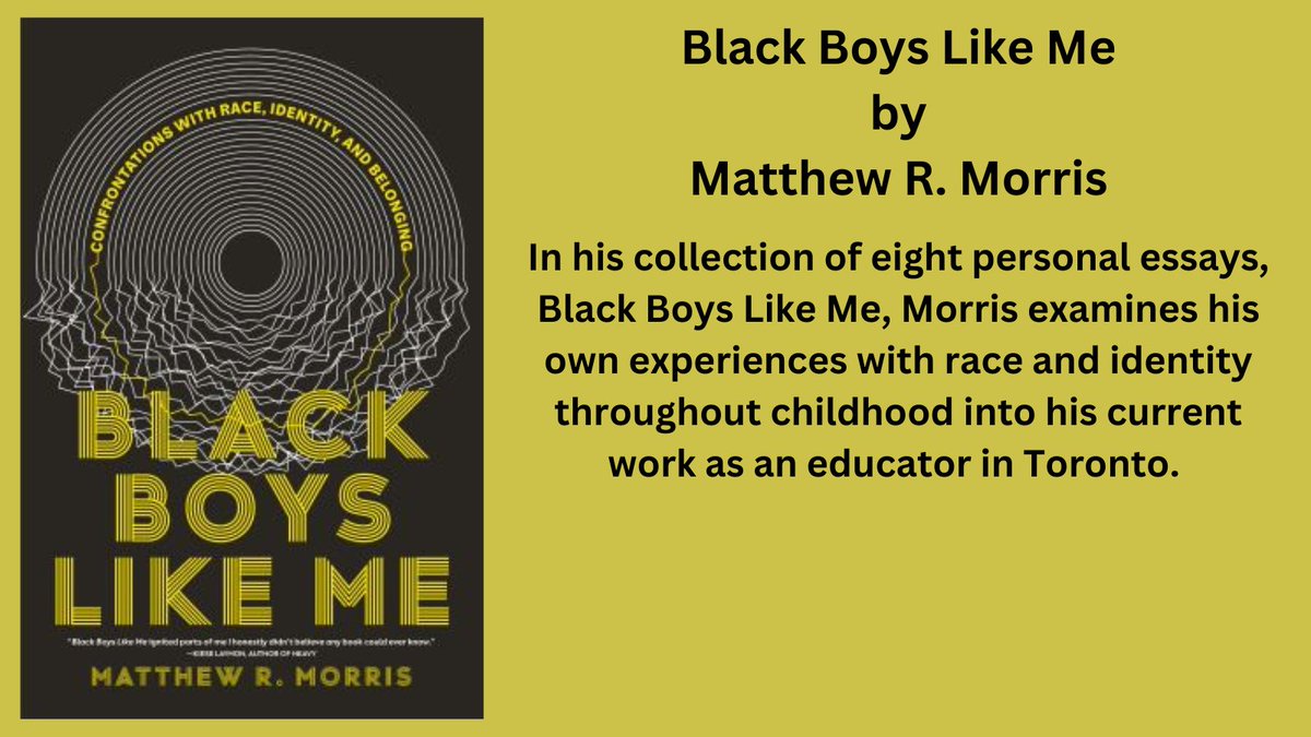 Belleville Public Library (@bellevillepl) on Twitter photo Black History Month
Matthew R. Morris <a href="/callmemrmorris/">Matthew R. Morris</a>
Available on all media at tinyurl.com/2hrb7zj5
#BlackHistoryMonth Black History Month
Matthew R. Morris <a href="/callmemrmorris/">Matthew R. Morris</a>
Available on all media at tinyurl.com/2hrb7zj5
#BlackHistoryMonth