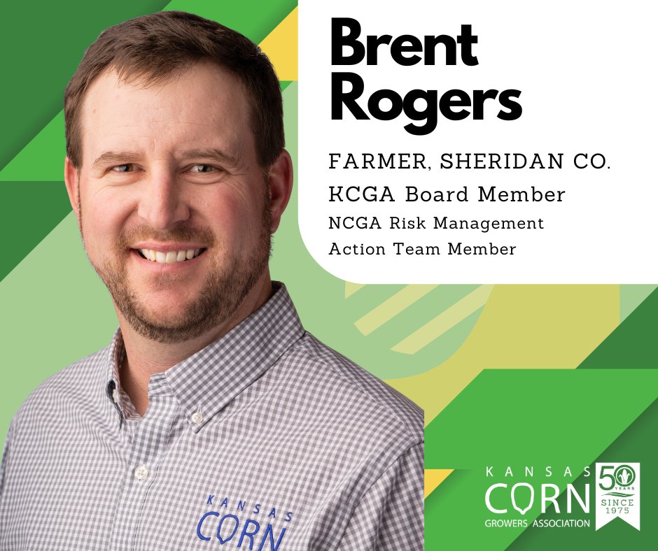 kscorn's tweet photo. Thank you to Northwest KCGA Board Member, Brent Rogers for dedicating extra time to serve on NCGA’s Risk Management Action Team. #KCGA #NCGA #kscorn #agpolicy https://t.co/Hgc9gIYkuE