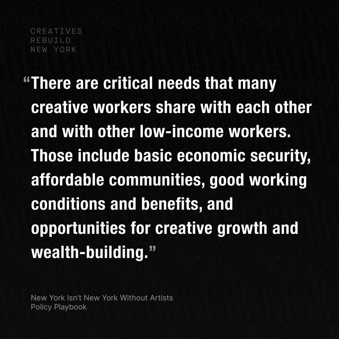 Creatives Rebuild New York tweet media