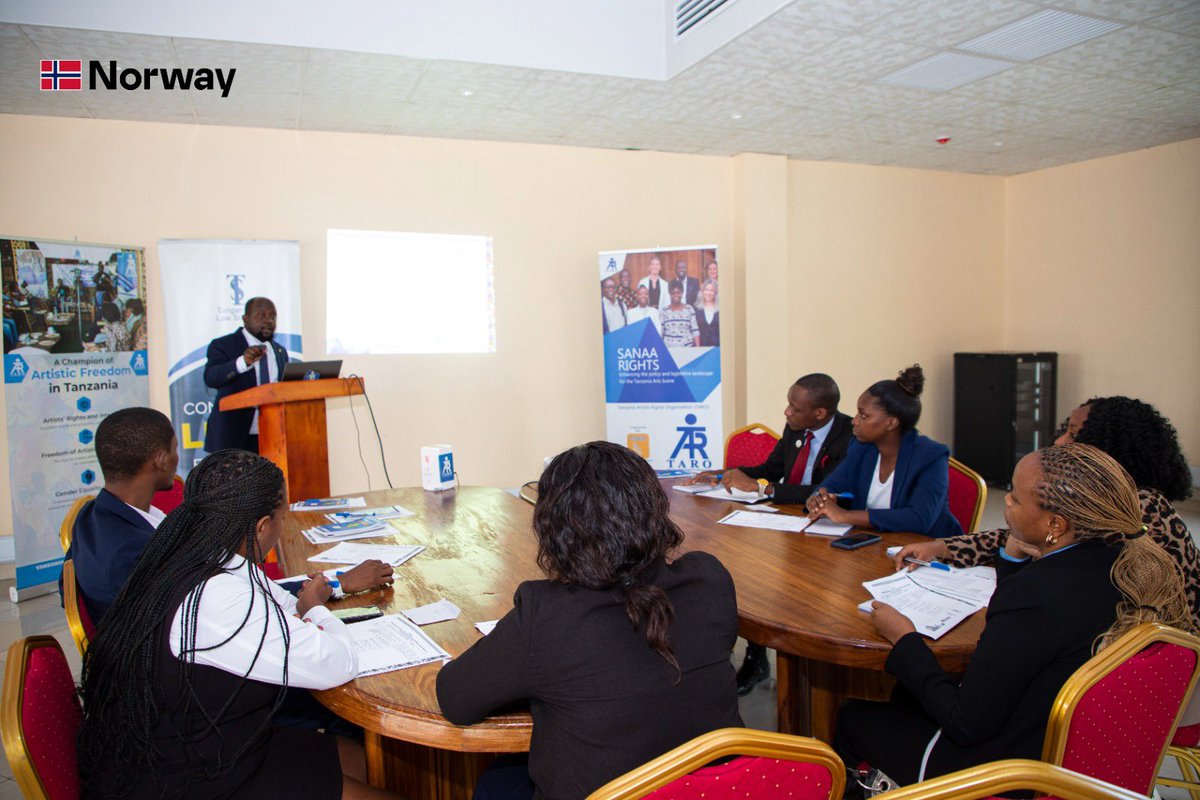 taro_tz's tweet photo. TARO and members of Tanganyika Law Society (TLS) have convened a meeting to review the proposed draft of amendments to the National Arts Act no.23 of 1984. More info please visit our website https://t.co/oL6YYAEc77