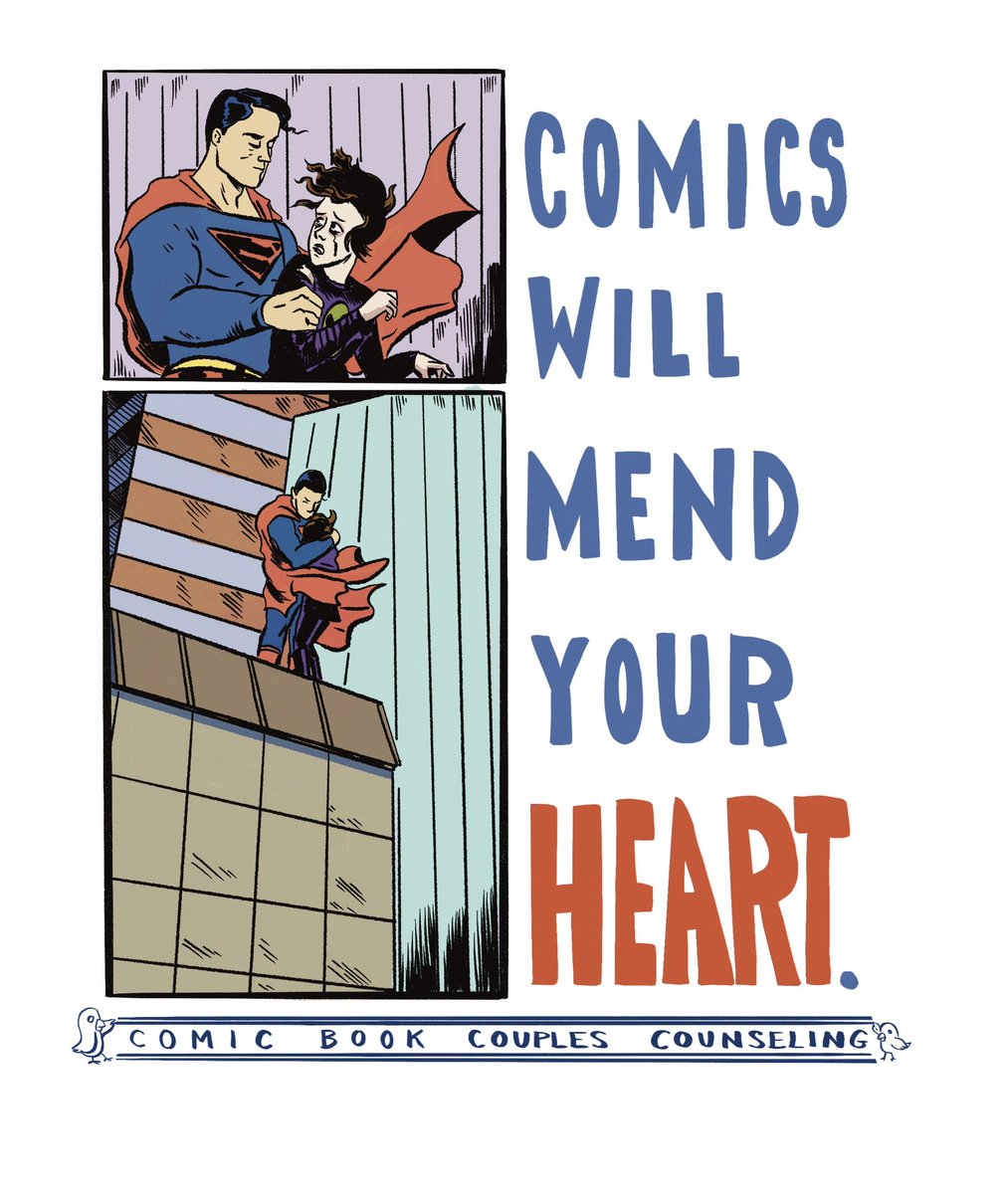 Comic Book Couples Counseling (@cbccpodcast) on Twitter photo We wanted to help the <a href="/BincFoundation/">Book Industry Charitable Foundation (Binc)</a> raise money for LA Bookstores & comic shops affected by the Fires so...
New Shirt Design!
Art by <a href="/kalvircomix/">Comix by Kevin Alvir</a>, inspired by one of the most iconic comic book moments.
All January proceeds from our Merch store will be donated🔗🧵⬇️ We wanted to help the <a href="/BincFoundation/">Book Industry Charitable Foundation (Binc)</a> raise money for LA Bookstores & comic shops affected by the Fires so...
New Shirt Design!
Art by <a href="/kalvircomix/">Comix by Kevin Alvir</a>, inspired by one of the most iconic comic book moments.
All January proceeds from our Merch store will be donated🔗🧵⬇️