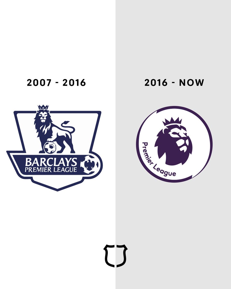 Premier League Logo and Sleeve Patch Evolution! 🏆⚽ Tracing the evolution  of the Premier League logo and sleeve patch— from the Premiership design to  the sleek, modern emblem rebrand we see today!, image size:960x1200