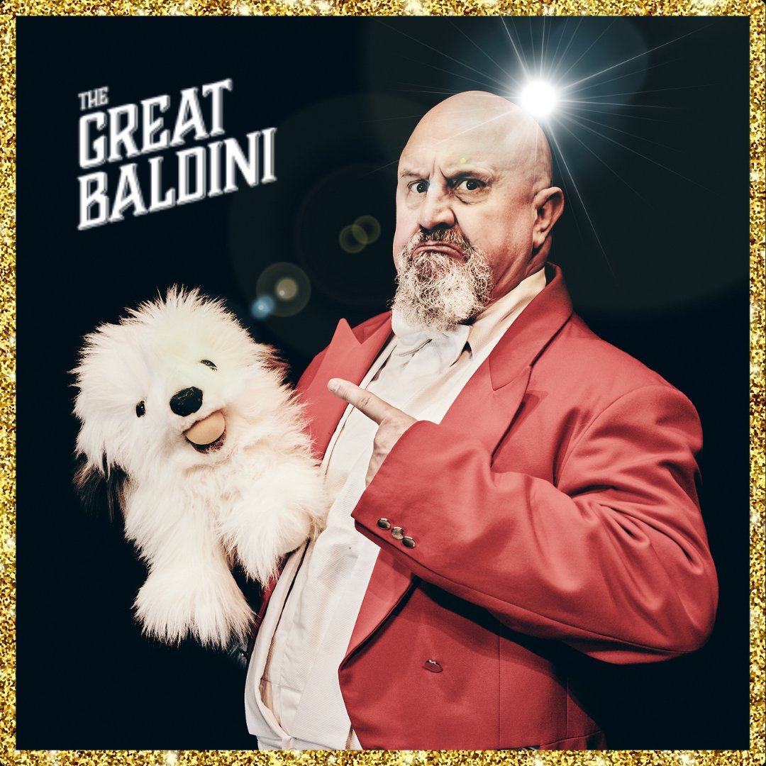 We are very much looking forward to our first visit from The Great Baldini this February half-term.

He will be here on Monday 17th February with shows at 11:30am and 2:30pm

Suitable for ages 3+

“Incredible” Front Row, BBC Radio 4

electric.theatre/shows/great-ba…

#visitguildford