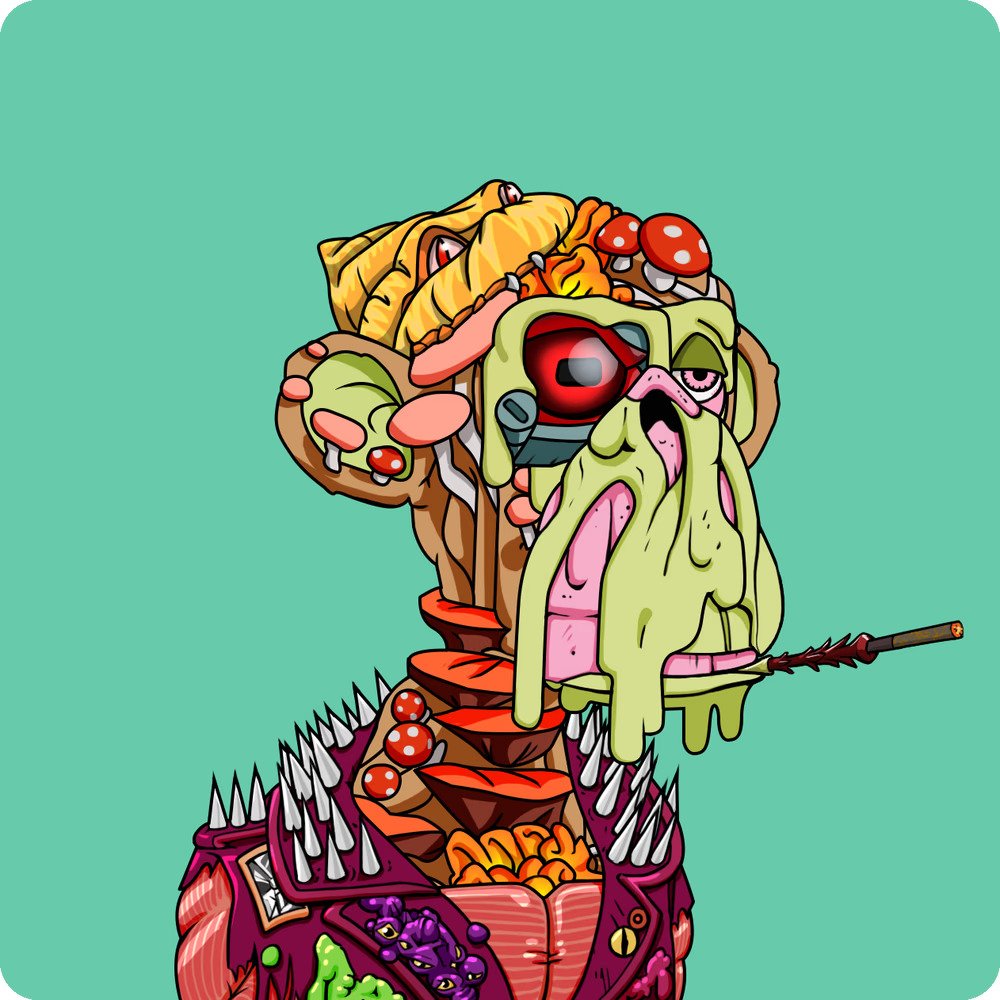 Meet with my new look! Proud to represent the Mutant Ape Yacht Club! 🧬🔥 #MAYC @hiisverart #Web3 <a href="/WelcomeApes/">Welcome Apes 🍌</a> #michkhan